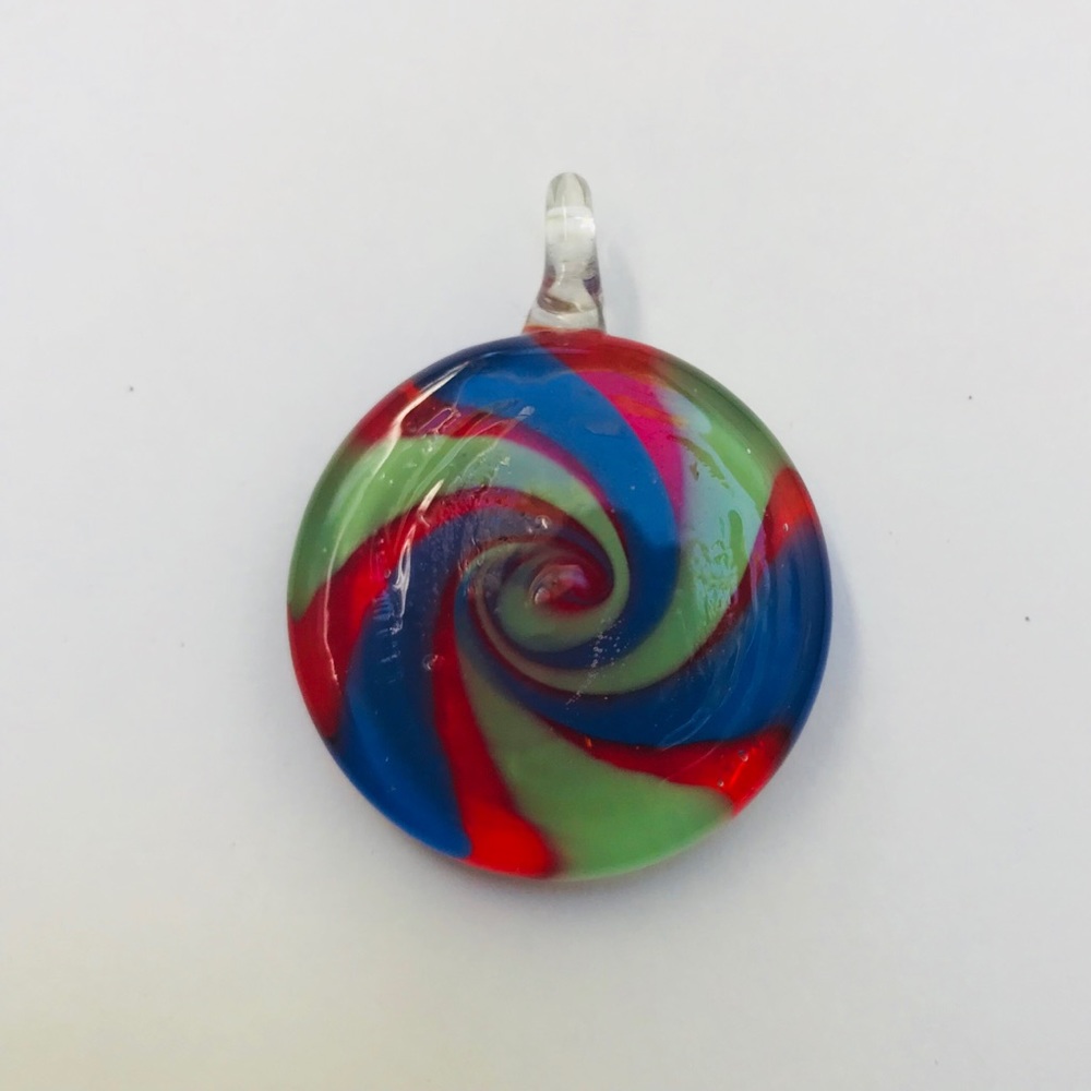 Glass pendant